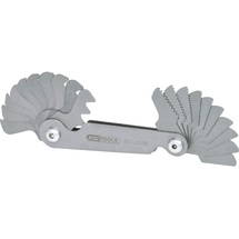 KS Tools Gewindelehre, metrisch, 20-teilig