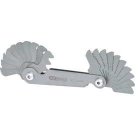 KS Tools Gewindelehre, metrisch, 20-teilig