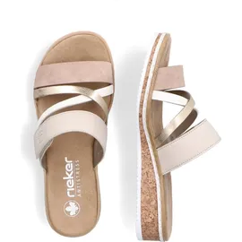 Rieker Damen Sandalen für Damen, beige, 39