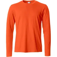 Clique Basic Langarmshirt orange S