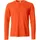Clique Basic Langarmshirt orange S