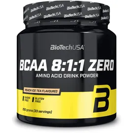 BIOTECH BioTechUSA BCAA 8:1:1 Zero, 250 g, Pfirsich-Eistee