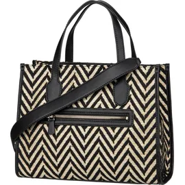 GUESS Handtasche Silvana 2 Compartment 32.5 x 14 x 25 - Schwarz