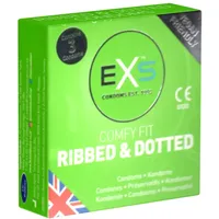 EXS Condoms EXS Ribbed & Dotted