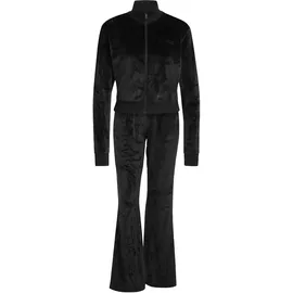 adidas Glam Velvet Trainingsanzug Schwarz XXL