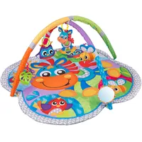 Playgro Erlebnis Spiel- und Krabbeldecke Pferd Klipp Klapp, Mit