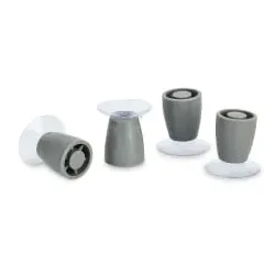 Zeller Füße für Herdabdeckplatte 26340 , 1 Packung = 4 Füße