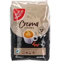 Gut&Günstig Caffè Crema Kaffeebohnen 1000 g