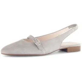 Gabor Slingpumps, Frauen Absatzschuhe,Ausgehschuhe,Abendschuhe,Court Shoes,Slingback,knöchelriemchen,high Heels,Visone,36 EU 3.5 UK - 36 EU