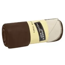 Microfleece Bonding Decke JN952, braun/creme