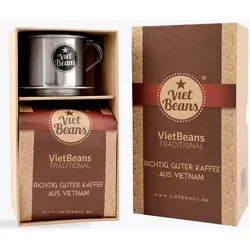 VietBeans Traditional Geschenkbox (gemahlen für Filter Phin)