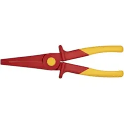 KNIPEX 98 62 02 Flachrundzange aus Kunststoff isolierend VDE 220 mm
