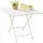 Hti-Living Gartentisch Solea 55 x 55 x 70 cm Weiß