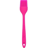 Birkmann, Silikonpinsel Electric Pink 5cm x 1,3cm x 23,5cm Silikon mit Metallkern hitzebeständig bis 230 Grad Celsius