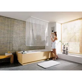 KLEINE WOLKE Eckduschrollo 134 x 240 cm weiß