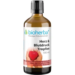 Herz und Blutdruck Tropfen Tinktur 100 ml