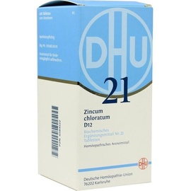 DHU-ARZNEIMITTEL DHU 21 Zincum chloratum D12 Tabletten