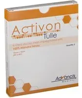 Activon Tulle Pansement au miel 10 cm x Compresses 5 pc(s)