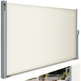 tillvex Seitenmarkise 180 x 400 cm Beige Polyester