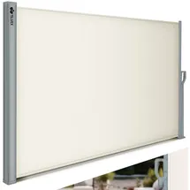 tillvex Seitenmarkise 180 x 400 cm Beige Polyester