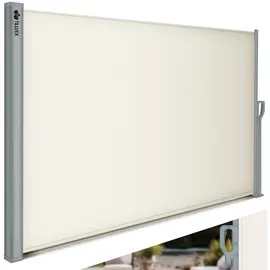 tillvex Seitenmarkise 180 x 400 cm Beige Polyester