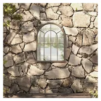 VidaXL Gartenspiegel Sand 60x45 cm Eisen