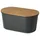 Echtwerk Brotbox “FRESH“, Melamin / Akazie, abnehmbarer Deckel, 37 x 17 cm