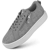 Giesswein Wool Zip Sneaker - Plateau Sneaker mit seitlichem Reißverschluss - 41 EU