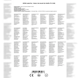 ich-zapfe Außenbürste für Delfin 1100