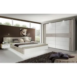 Forte Rondino 180 x 200 cm Beige/Weiß