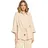 Cartoon Leinenjacke mit Tunnelzug beige 38