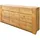 MASSIVMOEBEL24.DE Sideboard 173 x 85 x 40 cm Wildeiche geölt / Beige