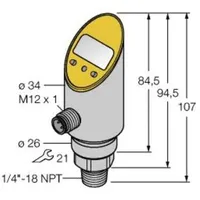 Turck Drucksensor PS016V3032UPN8XH1141