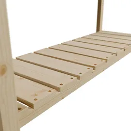 Juskys Hochbeet Freya 118 x 78 x 40 cm