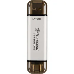 ESD310S Portable SSD 512 GB externe SSD Festplatte USB Typ-A, Typ-C