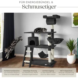 Tectake Marcel 105 x 60 x 141 cm schwarz