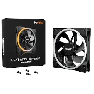 be quiet! Light Wings PWM Lüfter 140mm Reverse Black