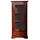 Massivmoebel24 Vitrine Akazie 72 x 40 x 155 cm Braun