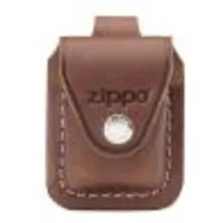 Zippo Ledertasche braun mit Schlaufe