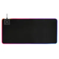 Deltaco Wireless Charging RGB Mousepad Extra Wide, 900x400mm, schwarz