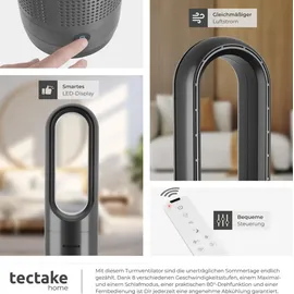 Tectake Turmventilator Polar Anthrazit