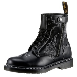Dr. Martens 1460 GA - Black Wanama Boots schwarz