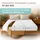 Carpe Sonno Spannbettlaken Jersey 90 x 200 - 100 x 220 cm weiß