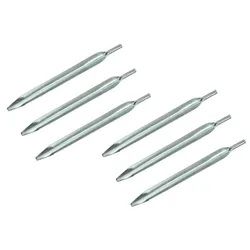 ProPlus 364635S Zelthering 25cm Metall mit Haken 6 Stück Zelt Zubehör