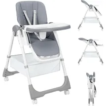 KIKKABOO Hochstuhl Spicy+ - Grey - One Size