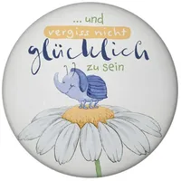 Speecheese Käfer Magnet rund mit Flaschenöffner rund mit Spruch