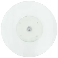 VidaXL Servierplatte Drehbar Transparent 60 cm Hartglas