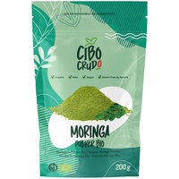 Moringa Pulver Bio - 200 g. Moringa Oleifera Blätter Pulver Natürlich und Rein für Moringa Tee. Organic Moringa Powder from Leaves.