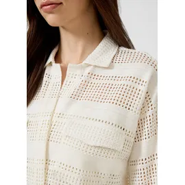 QS Leichte Jacke in Häkeloptik Beige XL