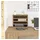 vidaXL Schreibtisch Organizer Artisan-Eiche 36 x 26 x 29,5 cm 869202